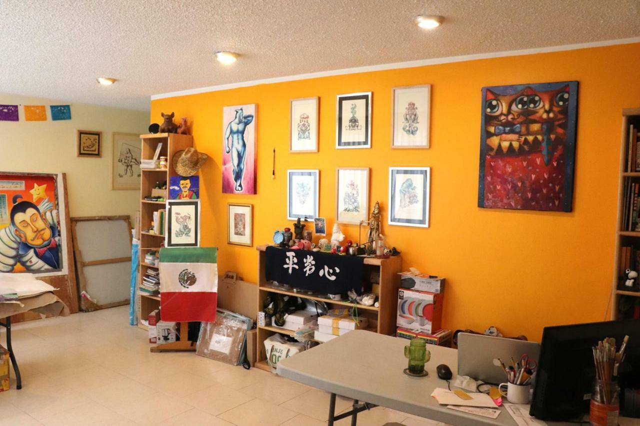 Cuarto C/bano Privado En Mi Taller Casa de hóspedes Cidade do México